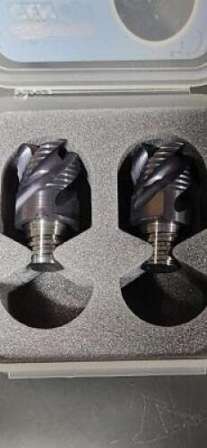(4) SOLID CARBIDE CHIP SURFER TIPS