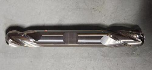 (3) SOLID CARBIDE DOUBLEND BALL END MILL