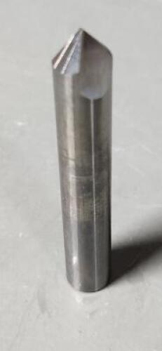 (2) SOLID CARBIDE CHAMFER MILLS