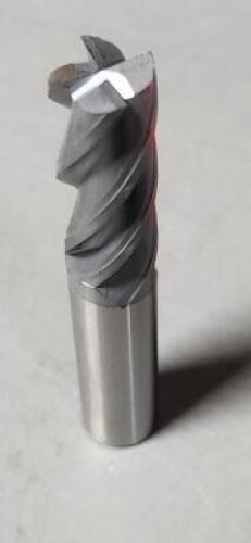 (4) SOLID CARBIE SQ END MILL