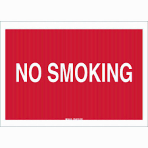 (3) NO SMOKING SIGN