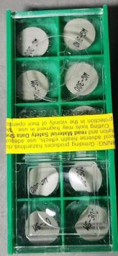 DESCRIPTION: (20) RPGN43-T1 CERAMIC INSERT BRAND/MODEL: GREENLEAF RPGN-43T1 RETAIL$: 16.95 PER INSERT QTY: 20