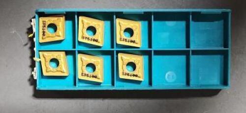 DESCRIPTION: (36) CNMG432 ET CARBIDE TURNING INSERTS BRAND/MODEL: TAEGUTEC CNMG432 ET TT510 RETAIL$: 14.85 PER INSERT QTY: 36