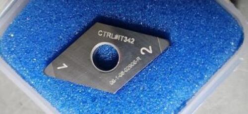 DESCRIPTION: (15) PVD COATED TURNING INSERTS BRAND/MODEL: NORTHAMERICAN TOOL DNGA432 80425MT RETAIL$: $111.84 PER INSERT QTY: 15