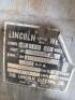 DESCRIPTION: (1) WELDER BRAND/MODEL: LINCOLN ELECTRIC/SAE 400 INFORMATION: SEE INSPECTION, LOCATED AT SHAPIRO METAL SUPPLY QTY: 1 - 3