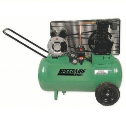 DESCRIPTION: (1) PORTABLE ELECTRIC BARREL AIR COMPRESSOR BRAND/MODEL: SPEEDAIRE/1NNF4B INFORMATION: 120V, 15A, 60HZ, 1PH, 3 WIRE, LOCATED AT SHAPIRO M