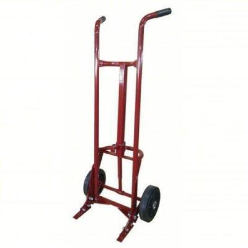 DESCRIPTION: (1) STEEL FRAME DRUM HAND TRUCK BRAND/MODEL: DAYTON/34D646 INFORMATION: 1000LB LOAD CAPACITY, LOCATED AT SHAPIRO METAL SUPPLY SIZE: FOR 5