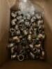 LARGE BOX OF CHROME ELBOWS