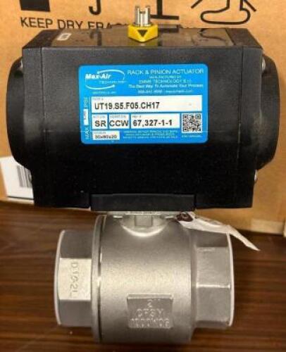 (2) - RACK AND PINION VALVE ACTUATORS
