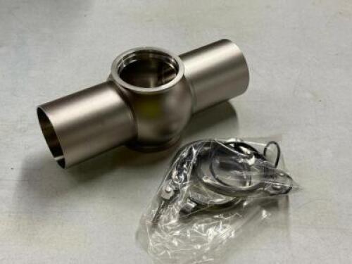 (8) - CLAMP FLUID CONTROL INSTRUMENTS WITH HARDWARE KITS