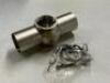 (8) - CLAMP FLUID CONTROL INSTRUMENTS WITH HARDWARE KITS