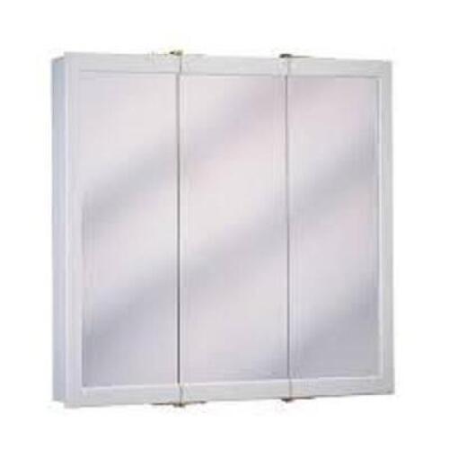 DESCRIPTION: (1) TRI-VIEW MEDICINE CABINET BRAND/MODEL: ZENITH #W24 INFORMATION: WHITE SIZE: 24" RETAIL$: $109.99 EA QTY: 1