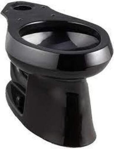 DESCRIPTION: (1) ROUND TOILET BOWL BRAND/MODEL: KOHLER #4197-7 INFORMATION: BLACK RETAIL$: $150.00 EA QTY: 1