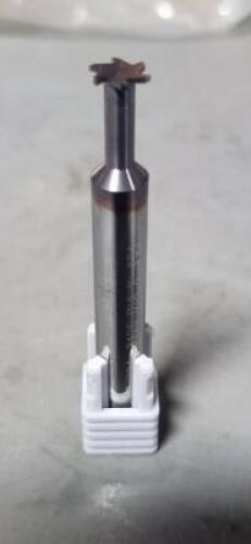 (6) SOLID CARBIDE CORNER RADIUS END MILLS
