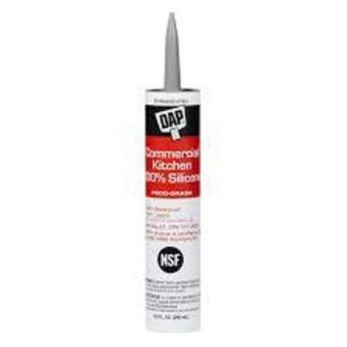 DESCRIPTION: (5) COMMERCIAL KITCHEN SILICONE BRAND/MODEL: DAP #20HA78 INFORMATION: GRAY SIZE: 10 OZ RETAIL$: $16.11 EA QTY: 5