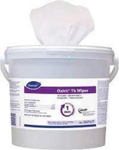 DESCRIPTION: (2) TUBS OF DISINFECTING WIPES BRAND/MODEL: OXIVIR TB WIPES RETAIL$: $184.57 EA QTY: 2