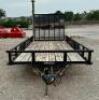 DESCRIPTION: 16 FOOT DOUBLE AXLE UTILITY TRAILER BRAND/MODEL: DOOLITTLE INFORMATION: GVWR: 7000LBS, SPRING ASSIST RAMPS, 2 5/16 INCH BALL SIZE: 77"X16 - 3