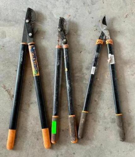 DESCRIPTION: (3) BRANCH LOPPERS LOCATION: SHED QTY: 3