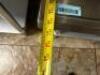 30" X 24" LOW BOY STAINLESS TABLE / STAND. - 2