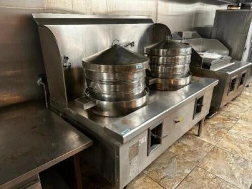 ALLSTRONG TWO HOLE COMMERCIAL WOK