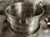 THREE STACK STAINLESS STEAMER W/ LID - 2