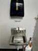 WALL MOUNTED STAINLESS HAND SINK - 2