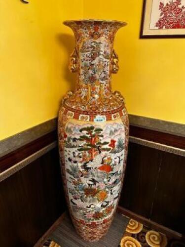 72" COLLECTABLE VASE FROM CHINA.