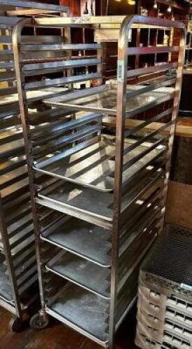 TWENTY PAN ROLL ABOUT TRAY RACK