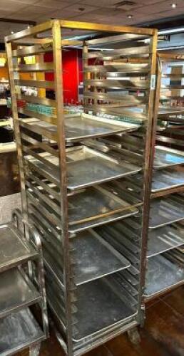 TWENTY PAN ROLL ABOUT TRAY RACK
