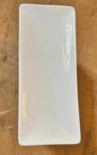 (12) 12" X 5" CHINA PLATTERS