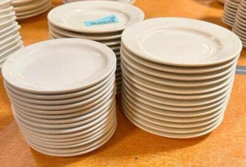 (41) 7" CHINA BREAD PLATES