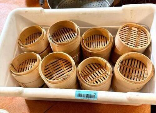 (26) 4" WOODEN STEAMER ROUNDS