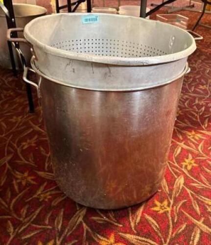 60 QT STOCK POT W/ STEAMER INSERT