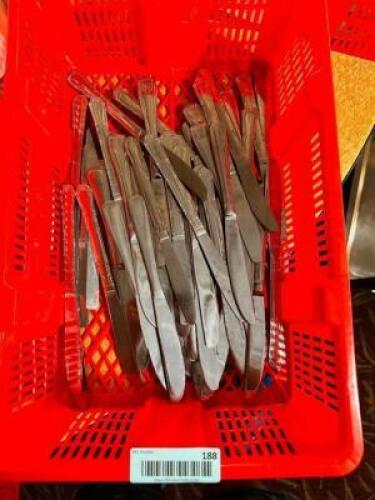 (25) STAINLESS KNIVES