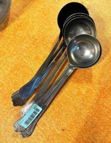 (4) STAINLESS LADLES