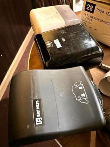 (2) TOWEL DISPENSERS
