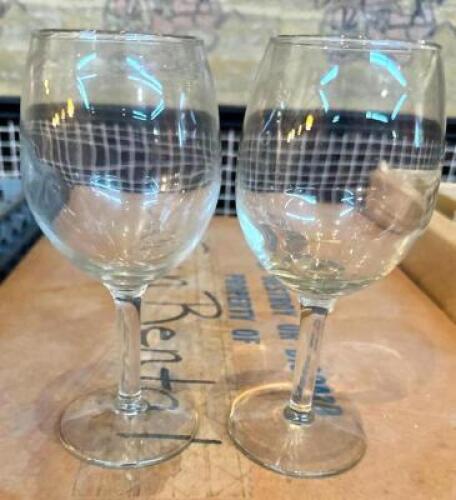 (14) WATER GOBLETS