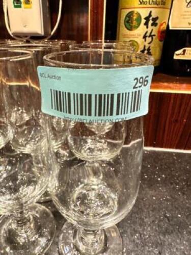 (9) WATER GOBLETS