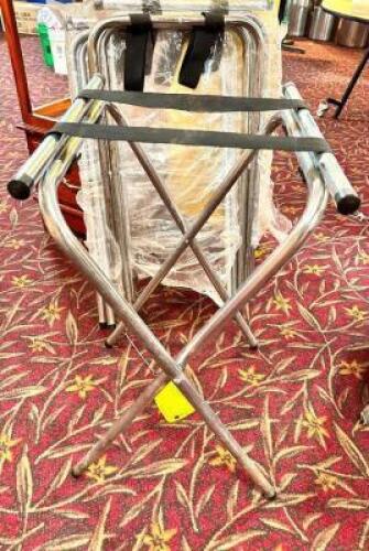 (4) FOLDING TRAY STAND