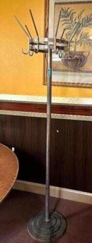 70" COAT RACK POST