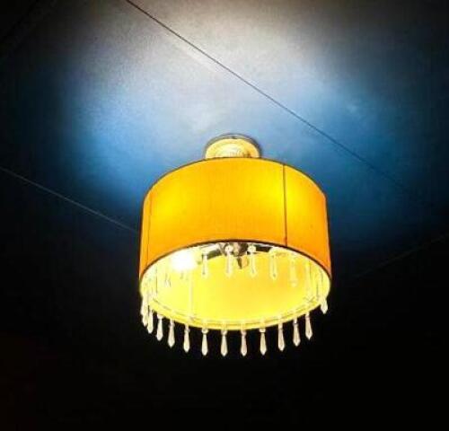 CEILING LIGHT WITH SHADE