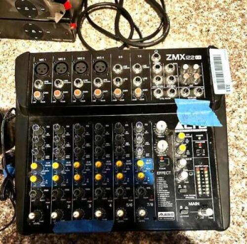 ZMX122FX SOUND EQUIPMENT