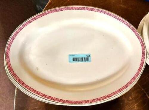 (12) 16" CHINA PLATTERS