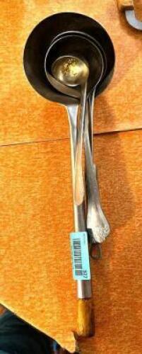 (4) STAINLESS LADLES