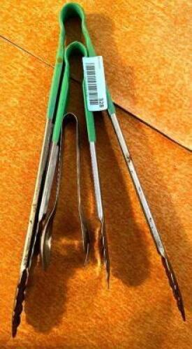 (3) ASSORTED TONGS