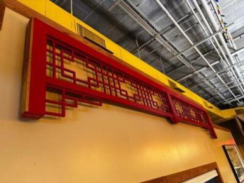 16' ORIENTAL WALL DECORATION