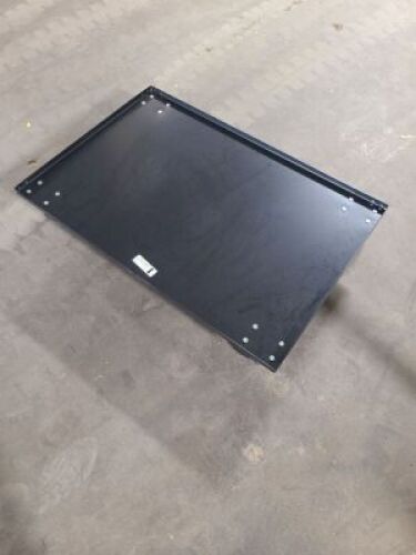 DESCRIPTION: (1) BASE WITH CASTER FOR MOBILE CABINETINFORMATION: BLACKSIZE:&nbsp;APPROX 24 1/2" X 36 1/2"RETAIL$: $300.00 EAQTY: 1
