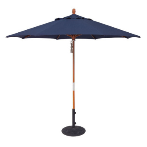 9' OCTAGON CUSTOM QUAD PULLEY LIFT MARKET UMBRELLA
