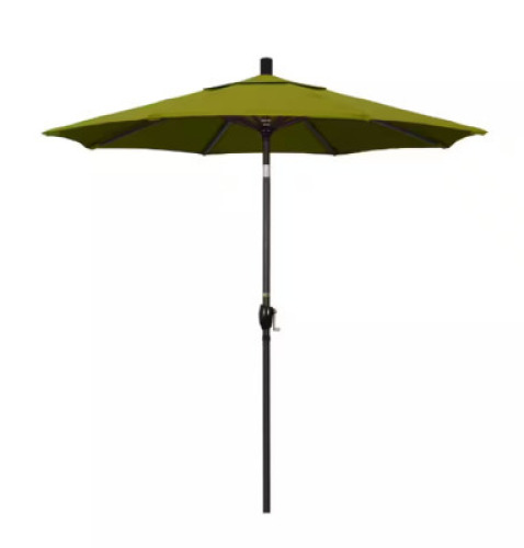 7.5' ALUMINUM PUSH TILT MARKET UMBRELLA IN GINKGO PACIFICA