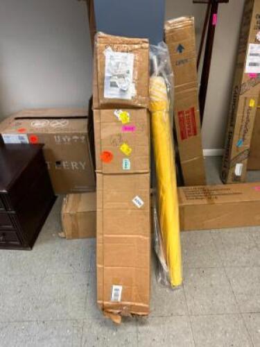 (2) STAKE UMBRELLAS